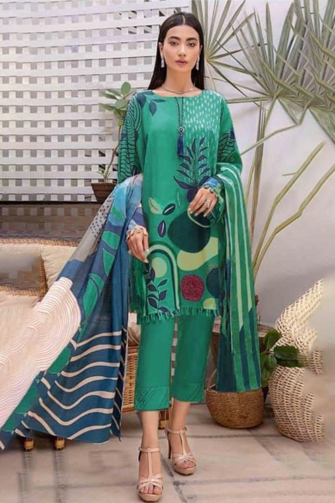 Edenrobe Lawn Suit with Lawn dupatta Edenrobe Lawn Collection 2023