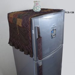 Fridge cover brown Mix color