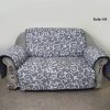 sofa coat grey printed