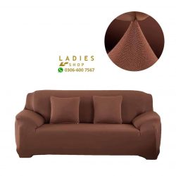 jersey sofa light brown