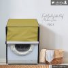 water proof dust proof front load washing machine cover