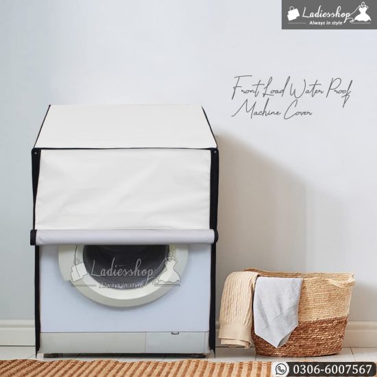 water proof dust proof front load washing machine cover