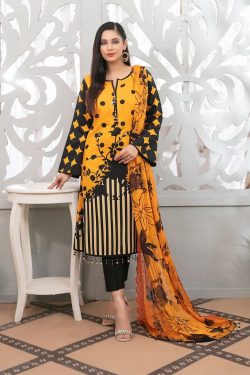 Khaadi Winter Linen Collection 2022 KH-36B