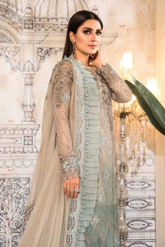 MariaB Embroidered Winter Linen Collections 2022 MB-56A