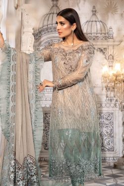 MariaB Embroidered Winter Linen Collections 2022 MB-56A