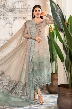 MariaB Embroidered Winter Linen Collections 2022 MB-56A