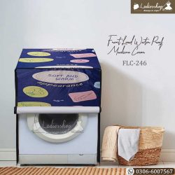 water proof dust proof front load washing machine cover