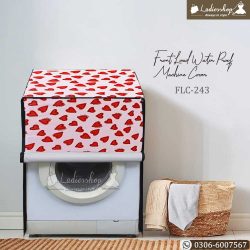 water proof dust proof front load washing machine cover