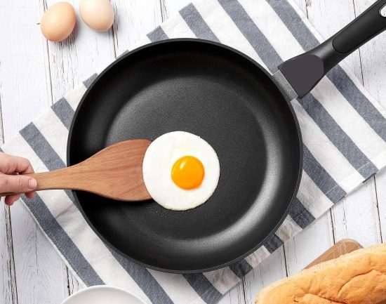 Non stick Fry pan | Cooking Oven Dishwasher Safe Frying Black