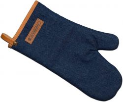 Smart Denim Jeans Heat Resistant Oven Gloves - Pair