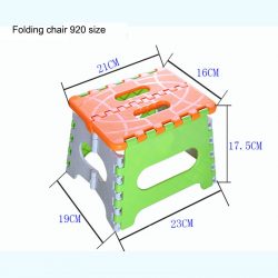 Plastic Portable Stool Multi Purpose Folding Step Stool Home Train Outdoor Storage Foldable Bathroom Children's Bench Portable Stool