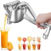 Manual Fruit Juicer, Alloy Fruit Press, Lemon Squeezer, Fruit Juice Extractor, Heavy Quality for Kitchen, Home and Multipurpose Usage Elegant Home
