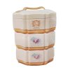 3 Layers Hot & Cool Lunch Box | 4.5L Large Big Household Hot Pot