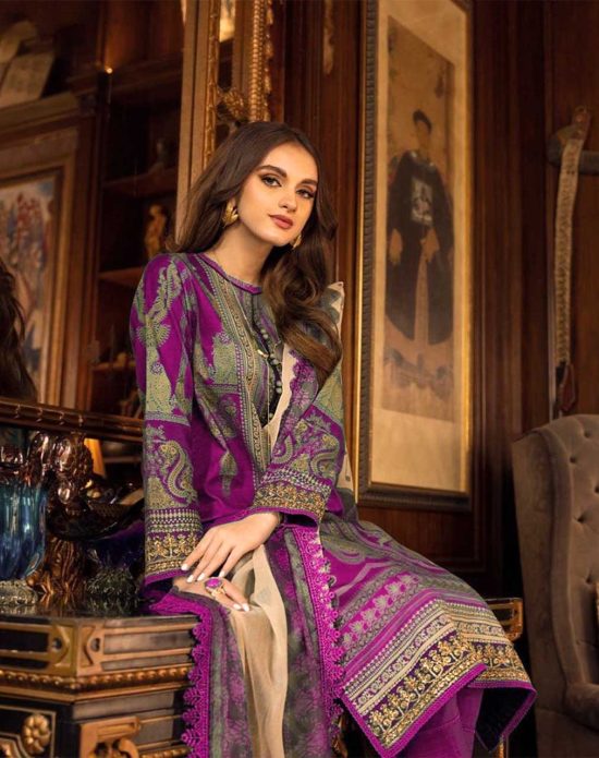 asim jofa embroidered winter dhanak collections 2022