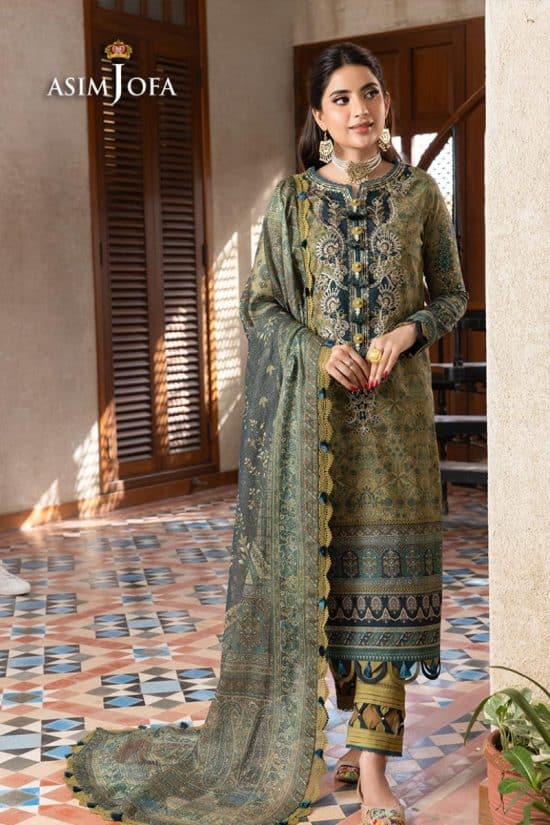 Asim Jofa New Lawn Collection 2024