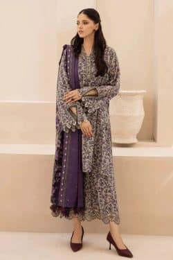 Baroque New Winter Khaddar collection 2024