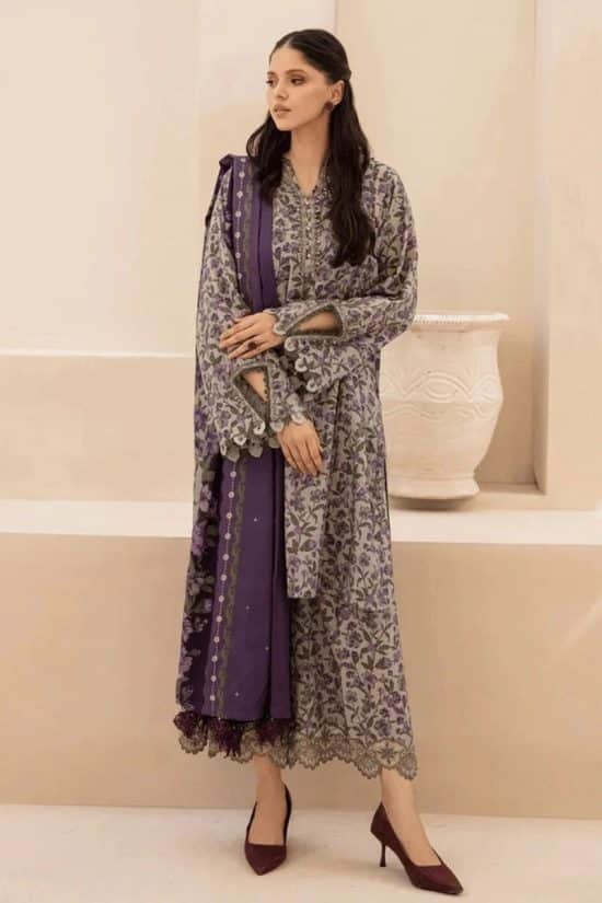 Baroque New Winter Khaddar collection 2024