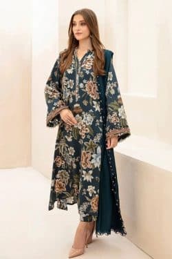 Baroque New Winter Khaddar collection 2024