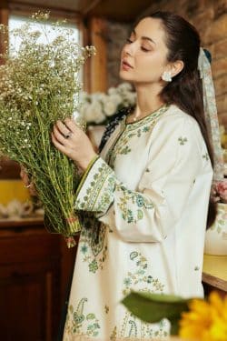 Zara Shahjahan 3Pcs Embroidered Dhanak Collection 2024