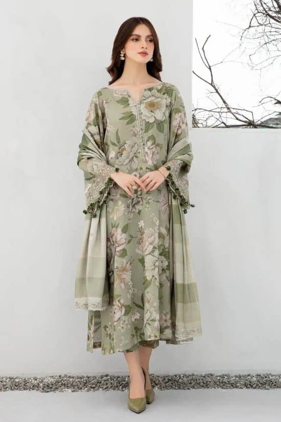 Baroque New Winter Khaddar collection 2024