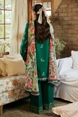 Zara Shahjahan 3Pcs Embroidered Dhanak Collection 2024