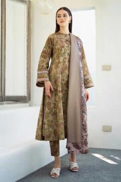 Baroque New Winter Khaddar collection 2024