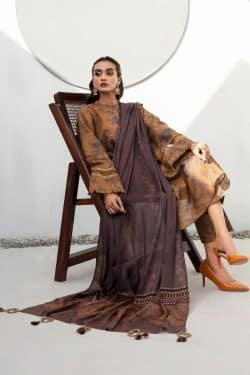 Baroque New Winter Khaddar collection 2024