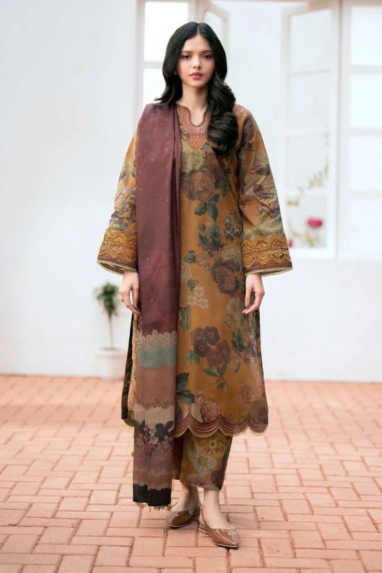 Baroque New Winter Khaddar collection 2024