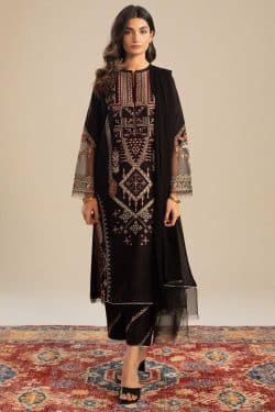 Zara Shahjahan New Winter Dhanak collection 2024