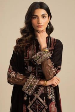 Zara Shahjahan New Winter Dhanak collection 2024