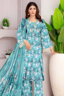 Sapphire Summer Lawn Collection 2025