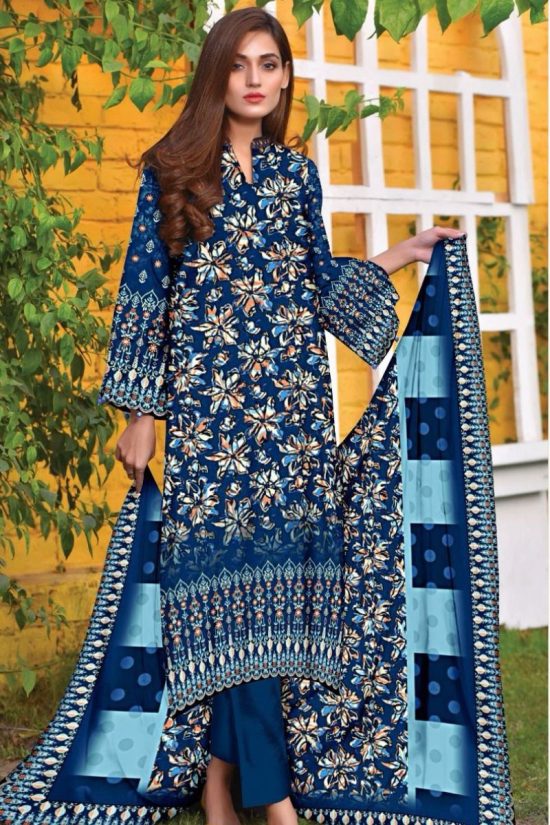Sapphire Summer Lawn Collection 2025