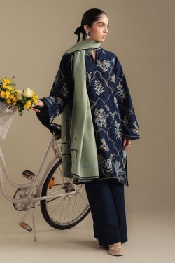Zara Shahjahan 3Pcs Embroidered Lawn Collection 2026 ZS-4445