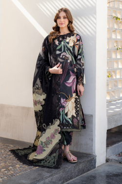Baroque 3Pcs Embroidered Summer Lawn Collection 2026 BQ-4393