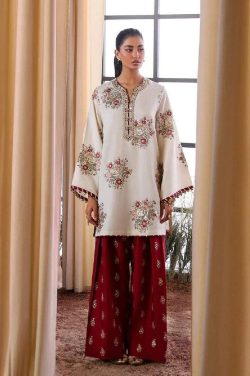 Ethnic 2Pcs Embroidered Lawn Collection 2026 ET-4433