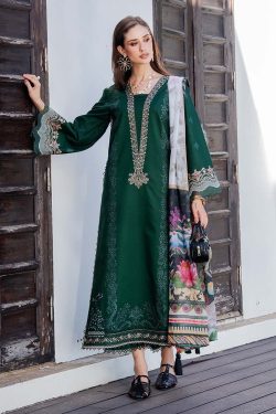Izel 3Piece Embroidered Summer Lawn Collection 2026 IL-4442