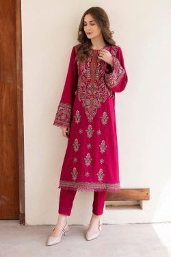 Jazmin 2Pcs Embroidered Summer Lawn Collection 2026 JZ-888