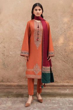 Maria B 3Piece Embroidered Summer Lawn Suits 2026 MB-11