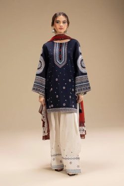 Jazmin 3Pcs Embroidered Summer Lawn Collection 2026 JZ-4604