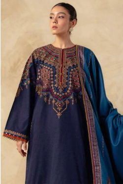 Zara Shahjahan 3Pcs Embroidered Lawn Collection 2026 ZS-4351