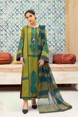 MariaB 3Piece Embroidered Summer Lawn Collection 2026 MB-4636