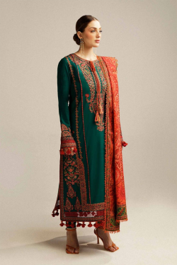 Hussain Rehar 3Pcs Embroidered Summer Lawn Collection 2026 HR-4693