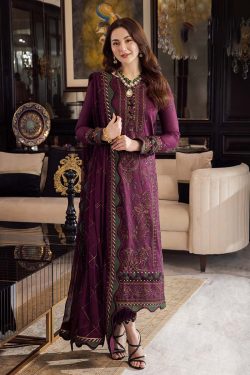 Asim Jofa 3Pcs Embroidered Summer Lawn Collection 2026 AJ-4607