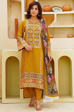Aneelas 3Pcs Embroidered Summer Lawn Collection 2026 AN-4444